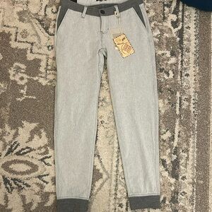 Dear John Grey Slouch Skinny Jeans Stretch size 25 NWT